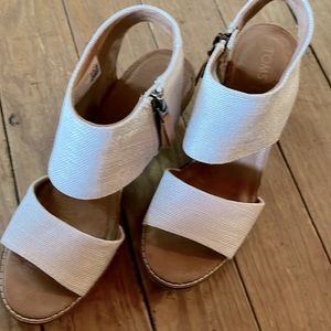 Tom’s Majorca Heel size 6.5